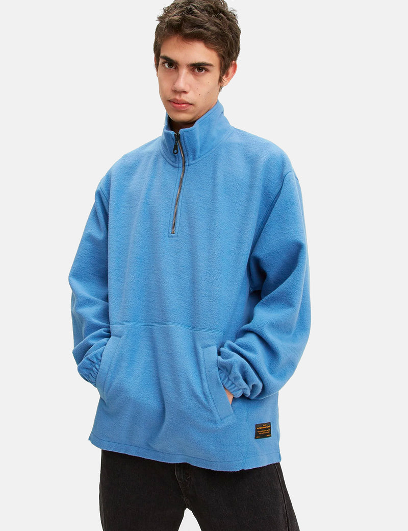 Levis Skate Quarter Zip 3 - Riverside Blue