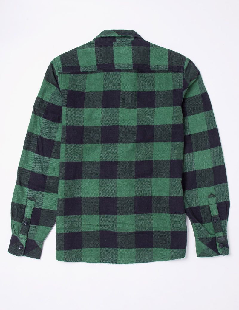 Dickies Sacramento Plaid Shirt - Pine Green