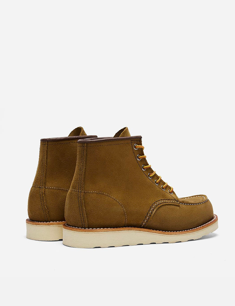 Red Wing 6" Moc Toe Arbeitsstiefel (8881) - Olivgrün Mohave