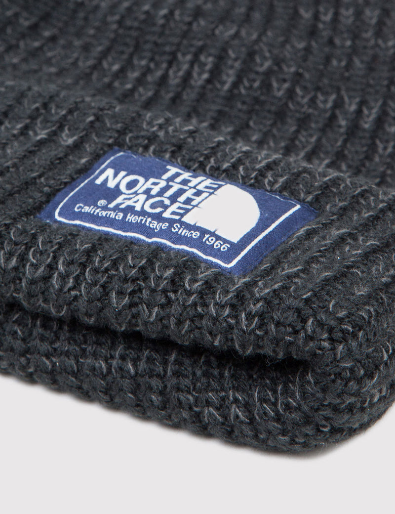 North Face Salty Dog Beanie Hat - TNF Black