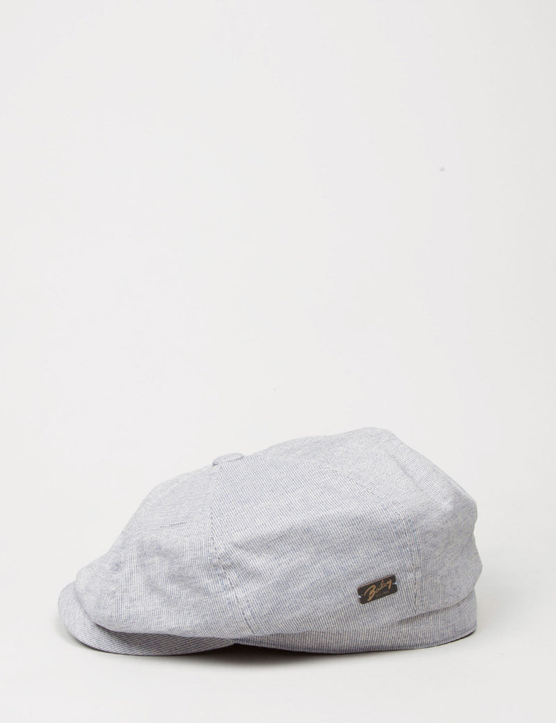 Bailey Laden Newsboy Cap - Blue Smoke