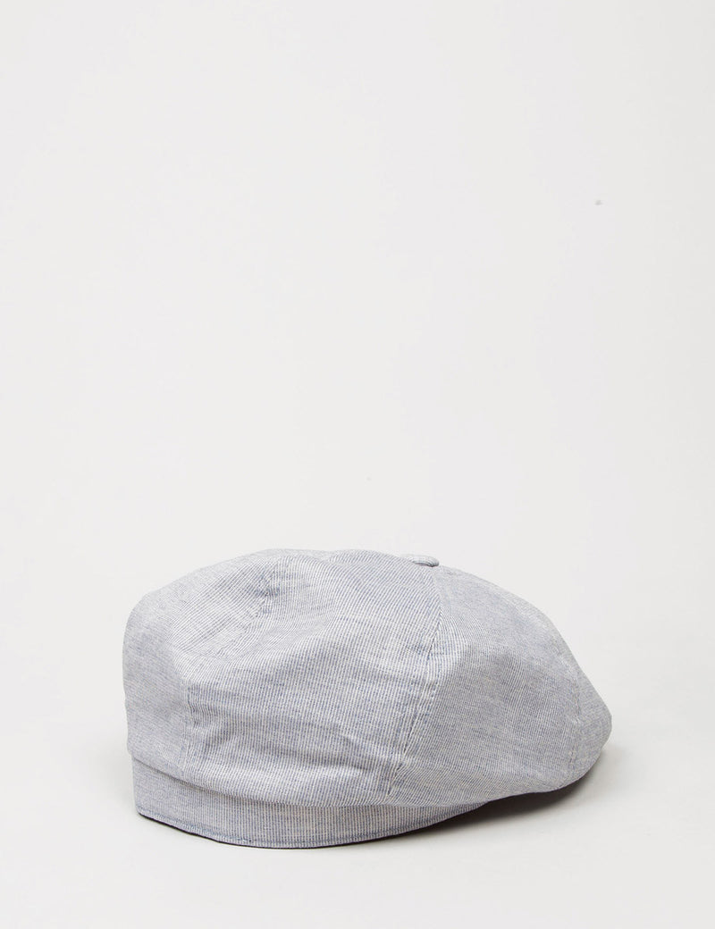 Bailey Laden Newsboy Cap - Blue Smoke