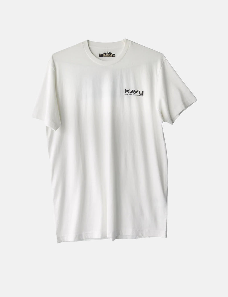 T-Shirt Kavu Klear Above - Blanc