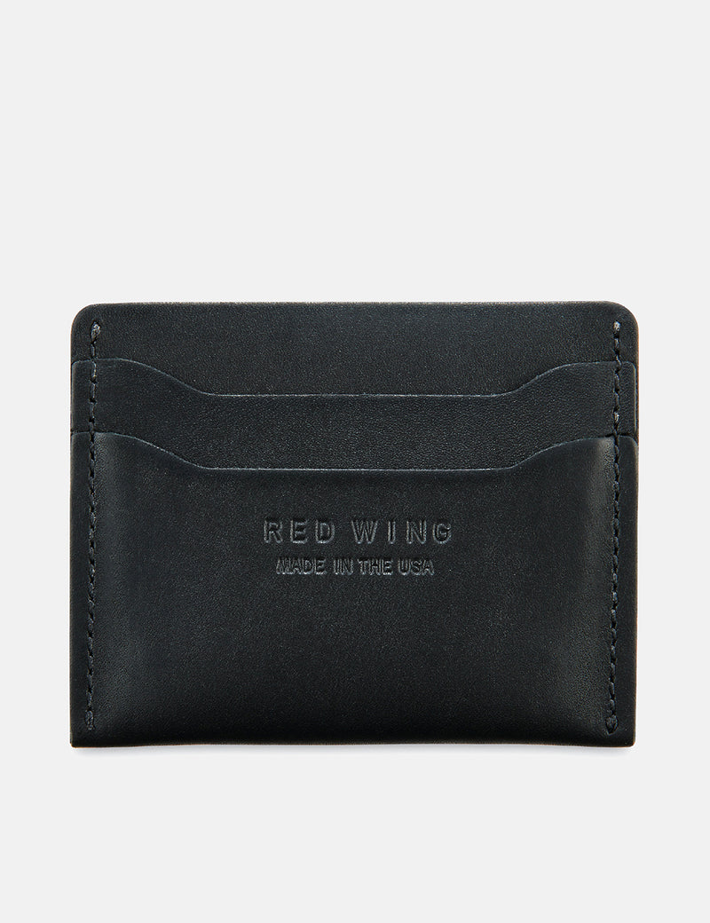 Red Wing Kartenhalter Brieftasche - Schwarz