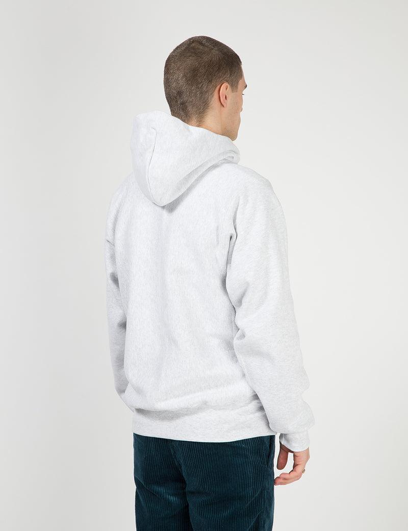 Lifewear USA Made 9521 Hooded Sweatshirt (12oz) - Ash Grey