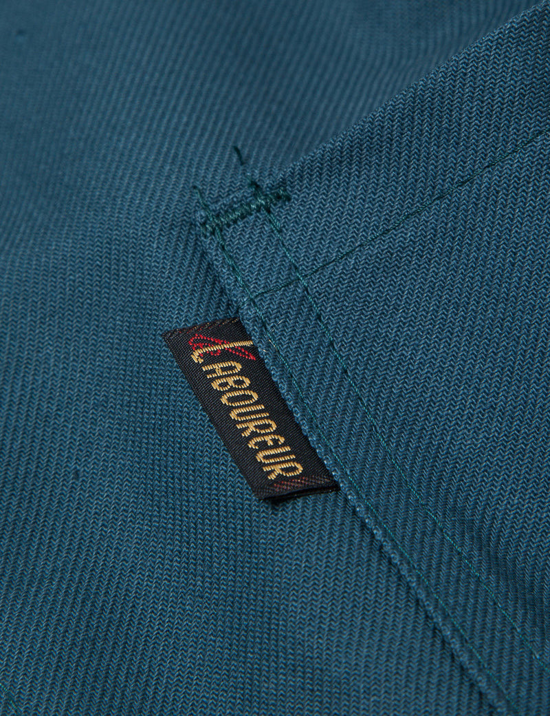 Le Laboureur Cotton Drill Work Jacket - Forest Green