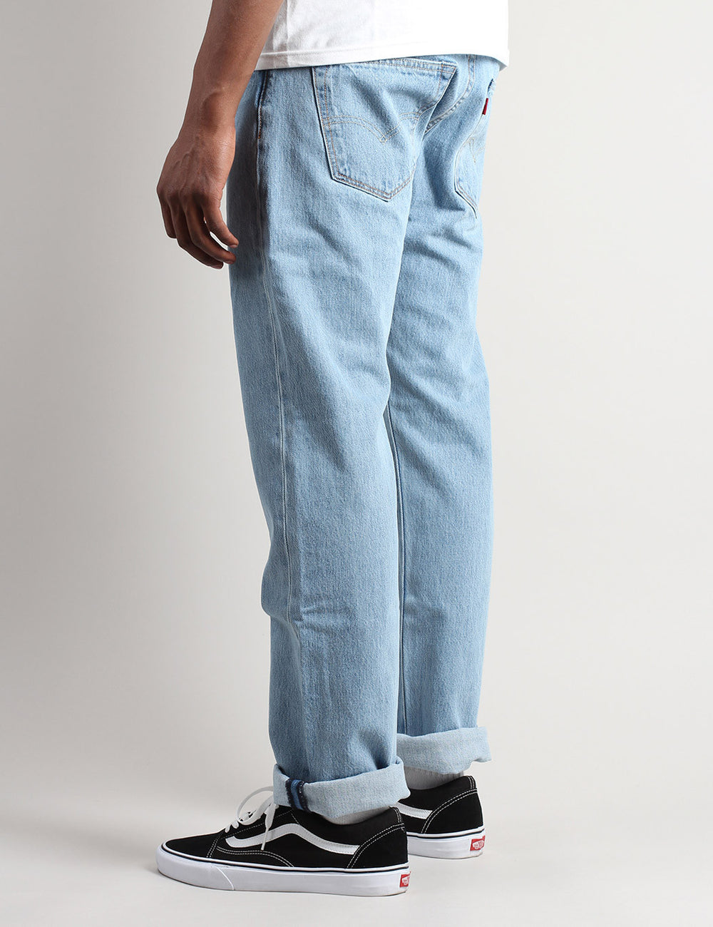 Levis 501 Jeans (Relaxed Straight) - Light Broken-In | URBAN EXCESS.