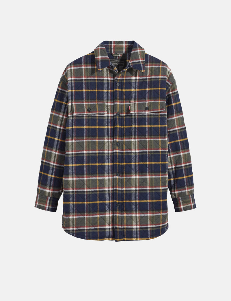 Levis Bernal Heights Overshirt - Berylgrün