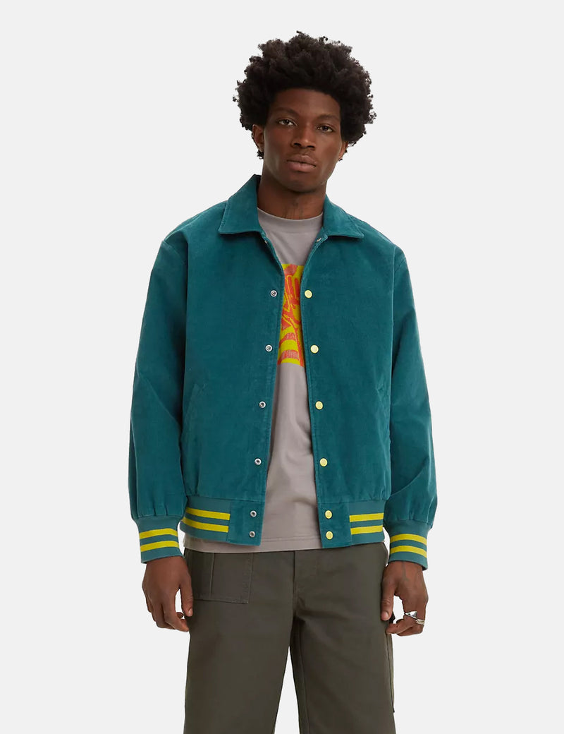 Levis Skate Varsity Jacke - Mediterranea Blau