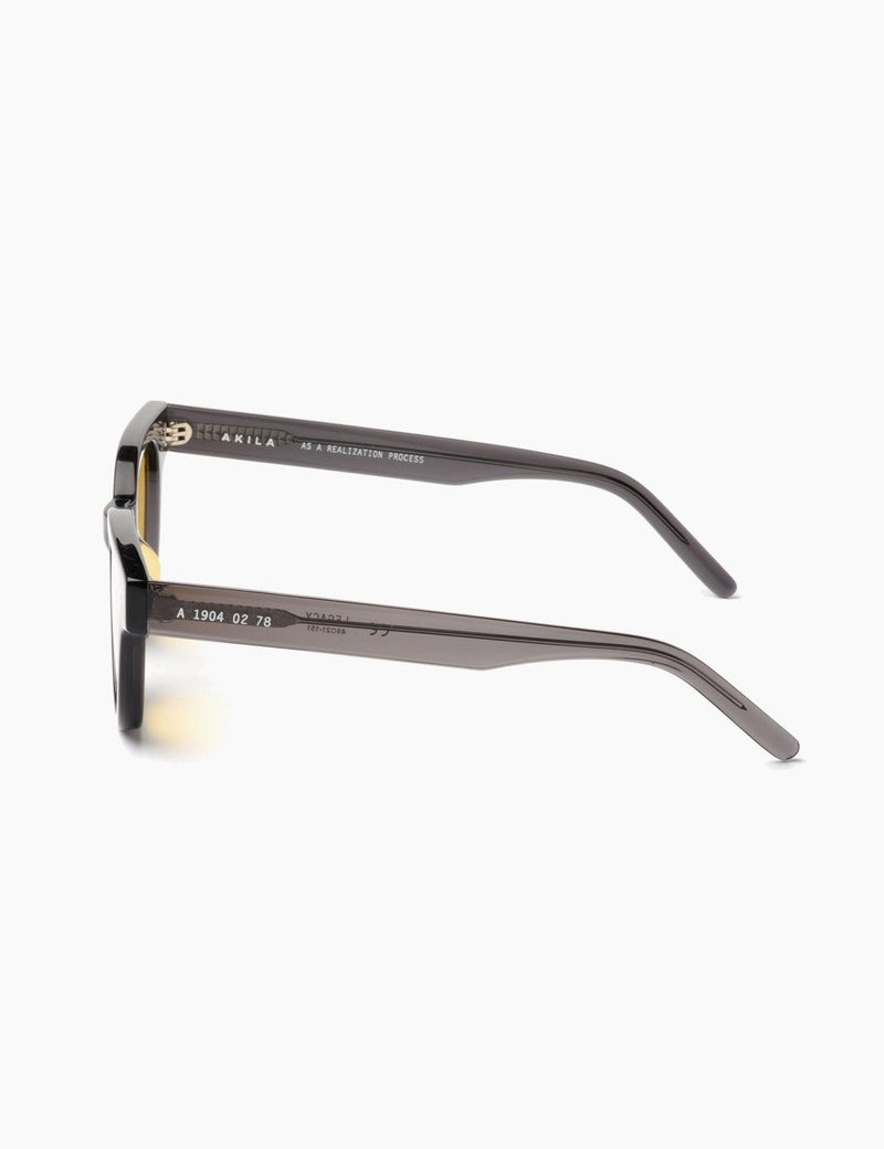Akila Legacy Sunglasses - Onyx/Yellow Lens