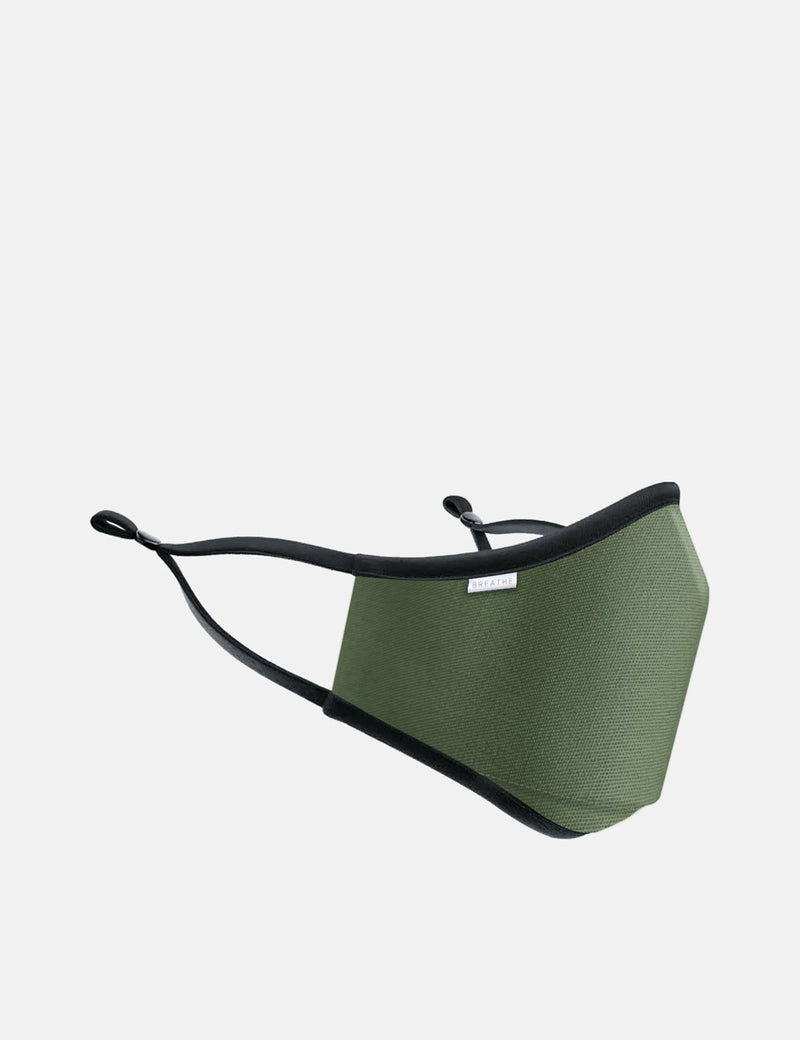 Breathe Face Mask Inc. Filter -  Olive Green