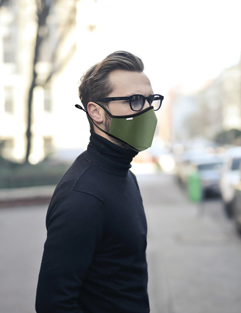 Breathe Face Mask Inc. Filter - Hellgrau