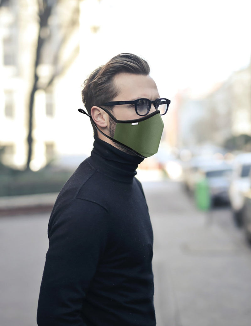 Breathe Face Mask Inc. Filter - Navy Blue