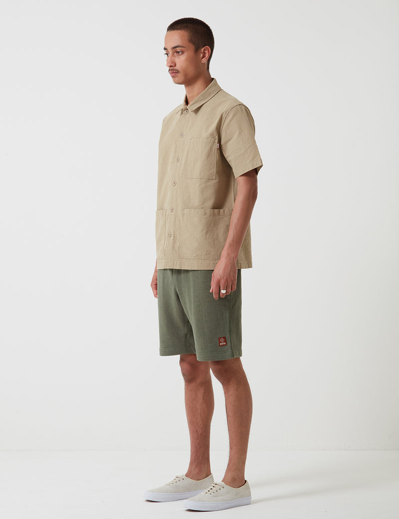 Satta Asana Shorts - Emerald Green