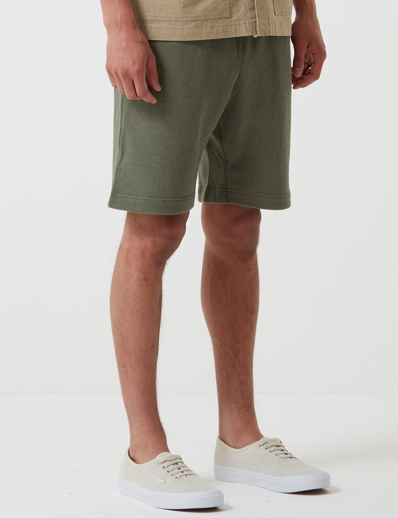 Satta Asana Shorts - Emerald Green
