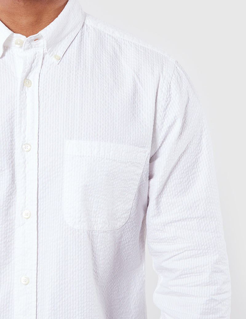Portuguese Flannel Atlantico Shirt - White
