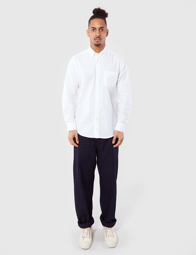 Portuguese Flannel Atlantico Shirt - White
