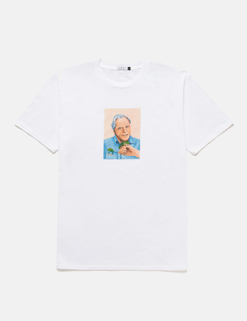 SCRT Attenborough T-Shirt - White