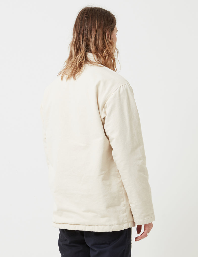 Stan Ray Shop Jacket (Sherpa Lined) - Natural Drill