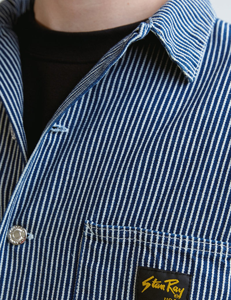 Stan Ray Shop Jacket - Vintage Hickory Blue