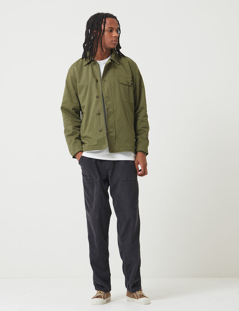 Stan Ray A2 Deck Jacket - Olive Green Twill