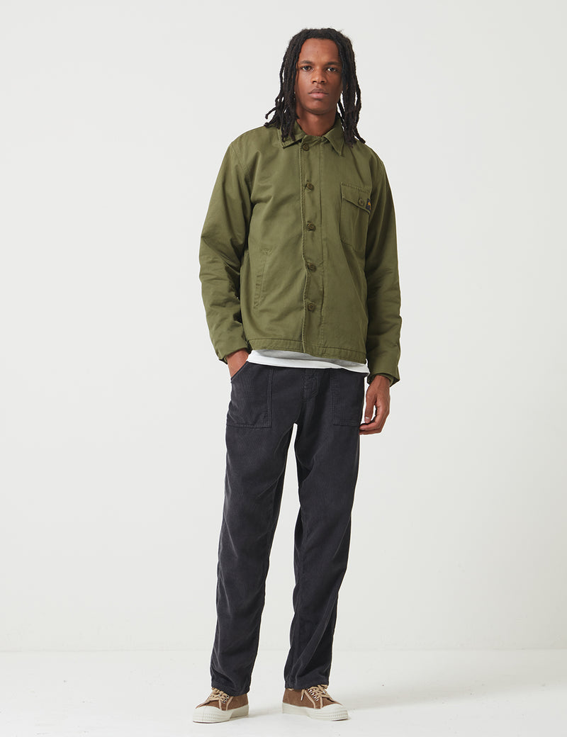 Stan Ray A2 Deck Jacket - Olive Green Twill