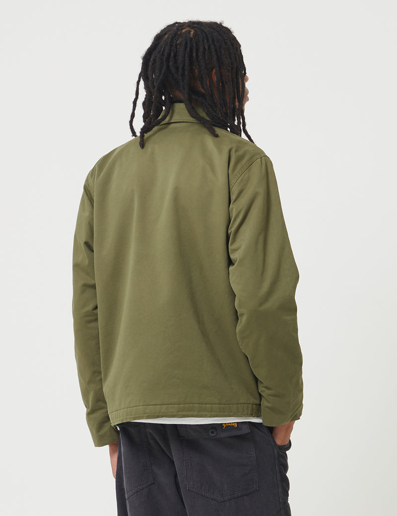 Stan Ray A2 Deck Jacket - Olive Green Twill