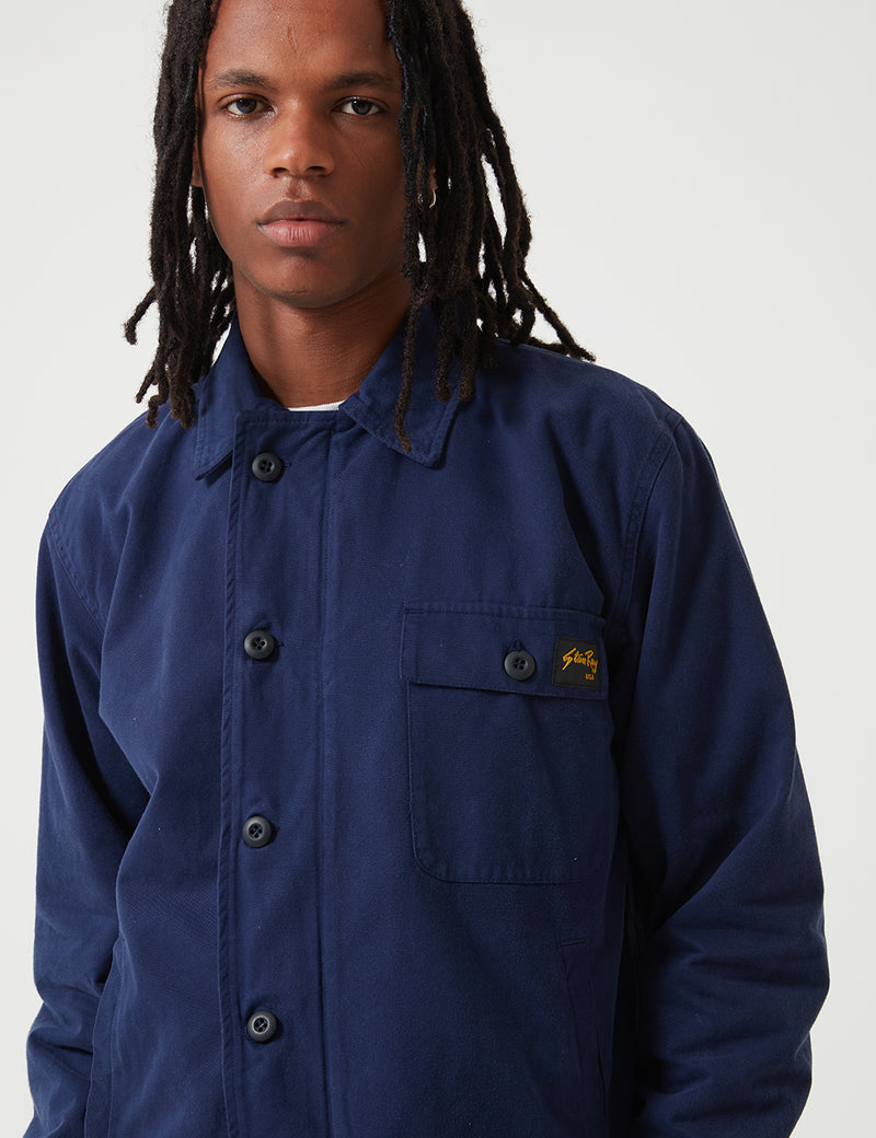 Stan Ray A2 Deck Jacket - Navy Blue Twill