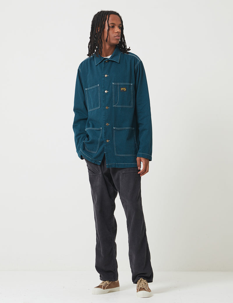 Stan Ray Shop Jacket - Carbon Green Hickory