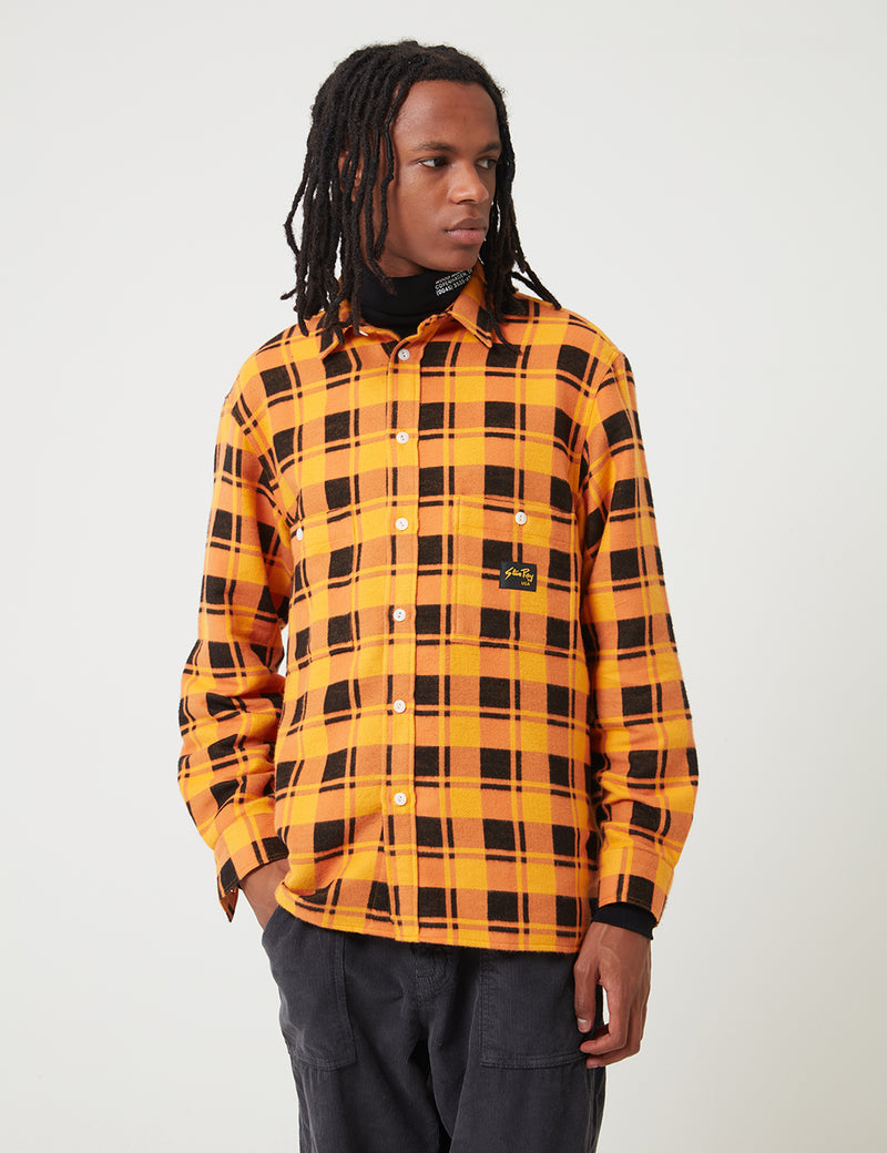 Stan Ray Flannel Shirt - Burnt Orange