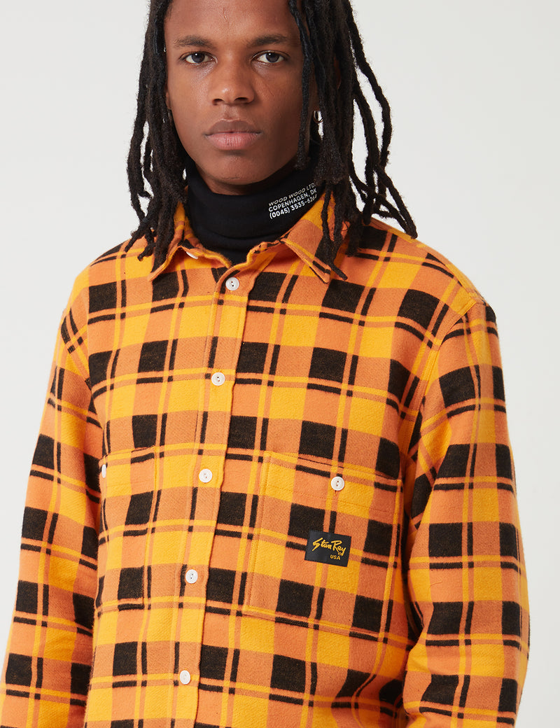 Stan Ray Flannel Shirt - Burnt Orange