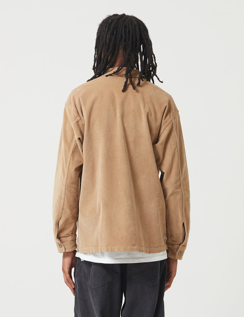 Stan Ray Cord CPO Shirt - Khaki