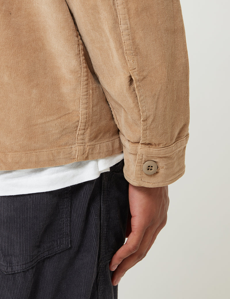 Stan Ray Cord CPO Shirt - Khaki