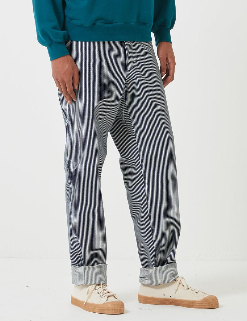 Le pantalon peintre OG rayures hickory Coupe droite