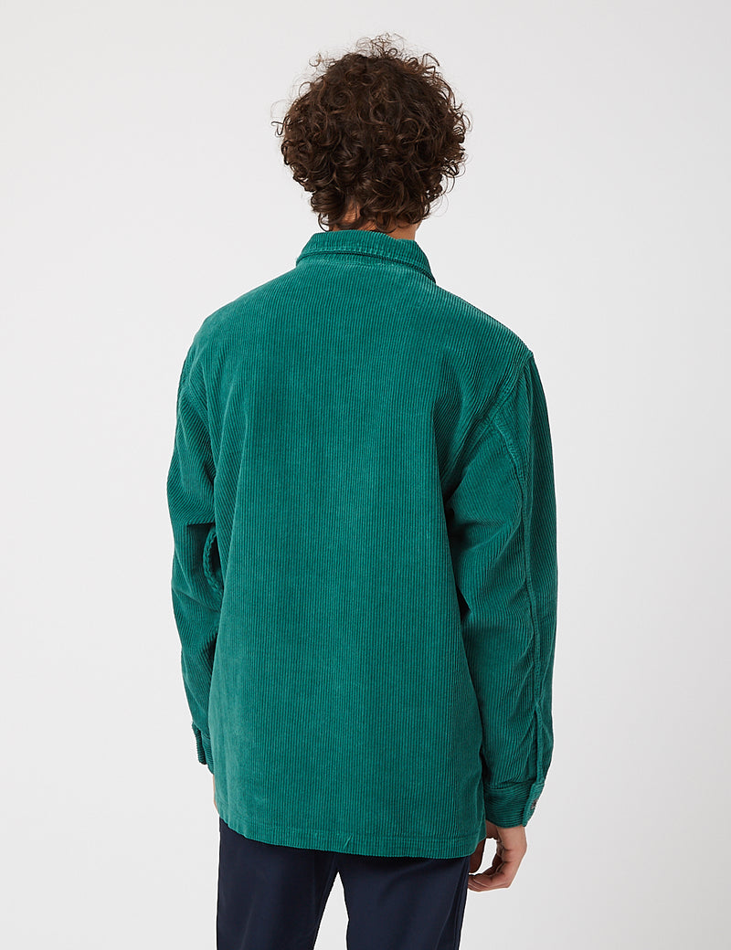 Stan Ray Cord CPO Shirt - Indian Green