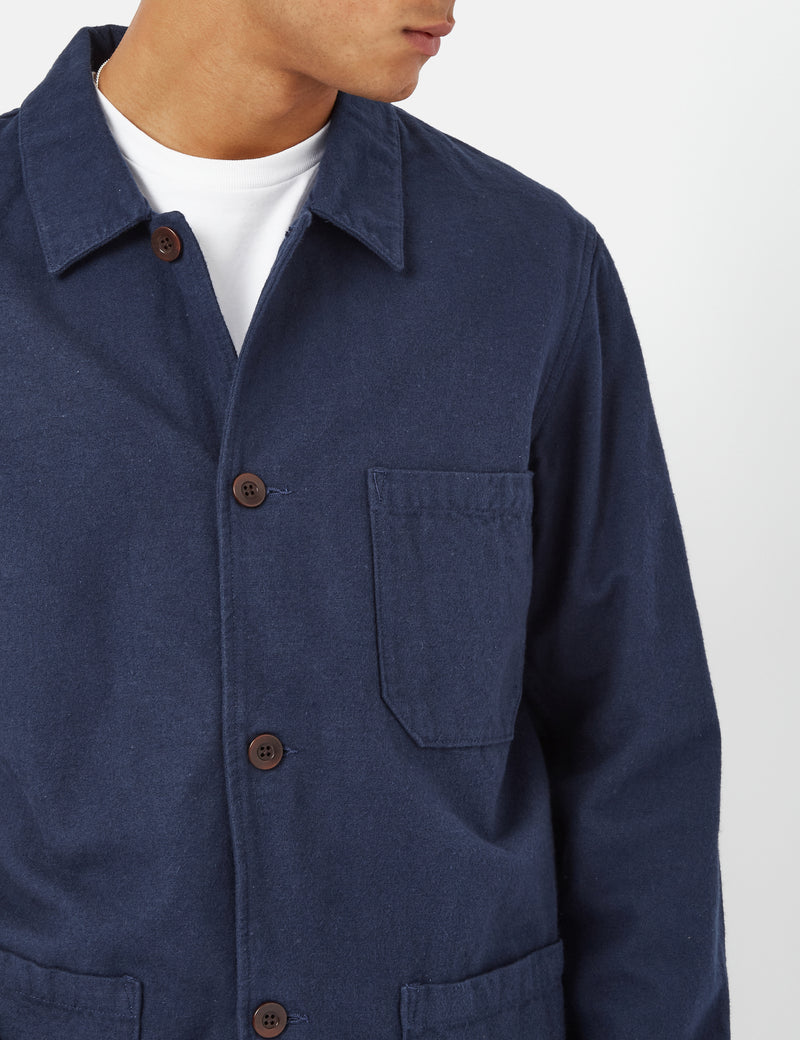 Portuguese Flannel Labura Jacket - Blue