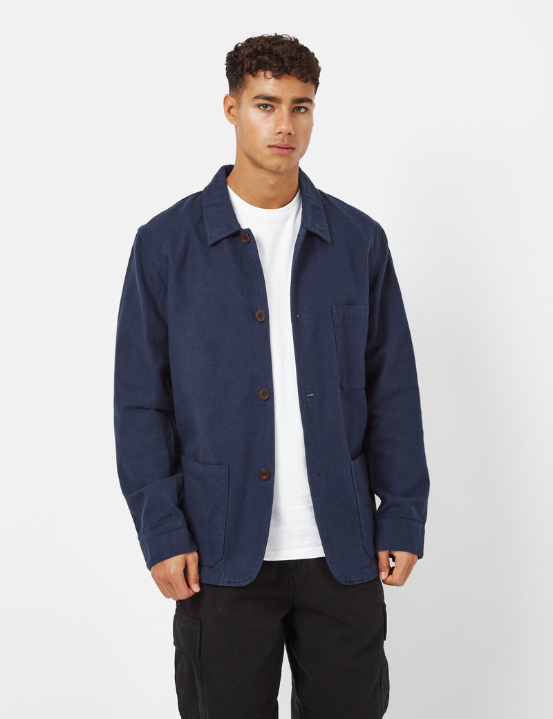 Portuguese Flannel Labura Jacket - Blue