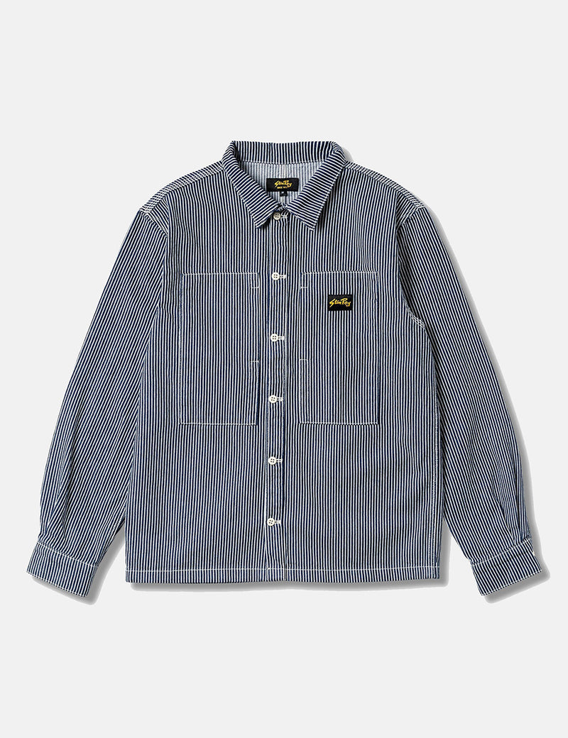 Stan Ray Prison Shirt - One Wash Hickory Blue