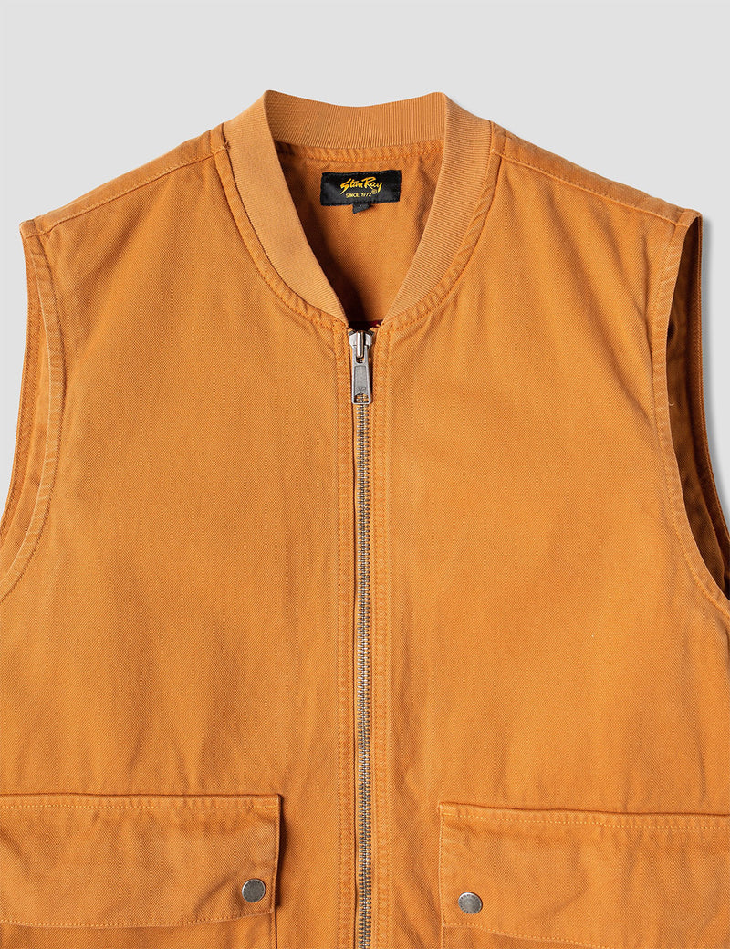 Stan Ray Works Vest - Brown Duck
