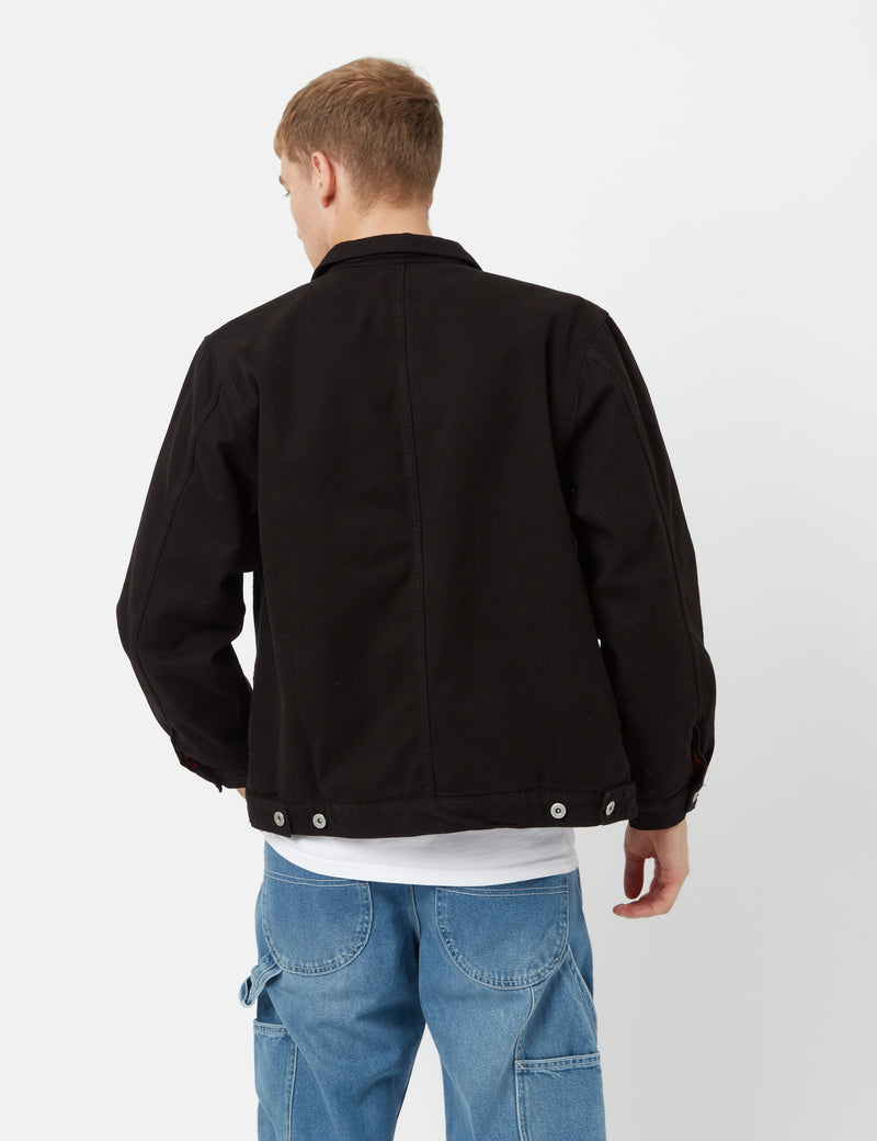 Stan Ray Winter Box Jacket (Duck Canvas) - Noir