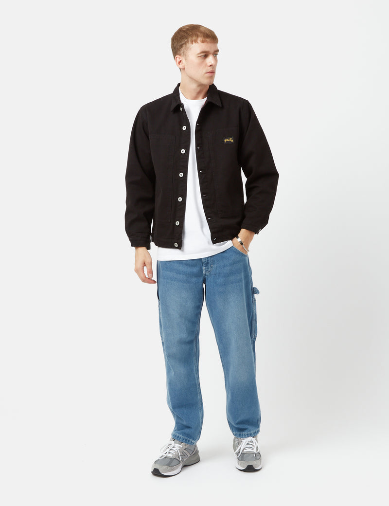 Stan Ray Winter Box Jacket (Duck Canvas) - Noir