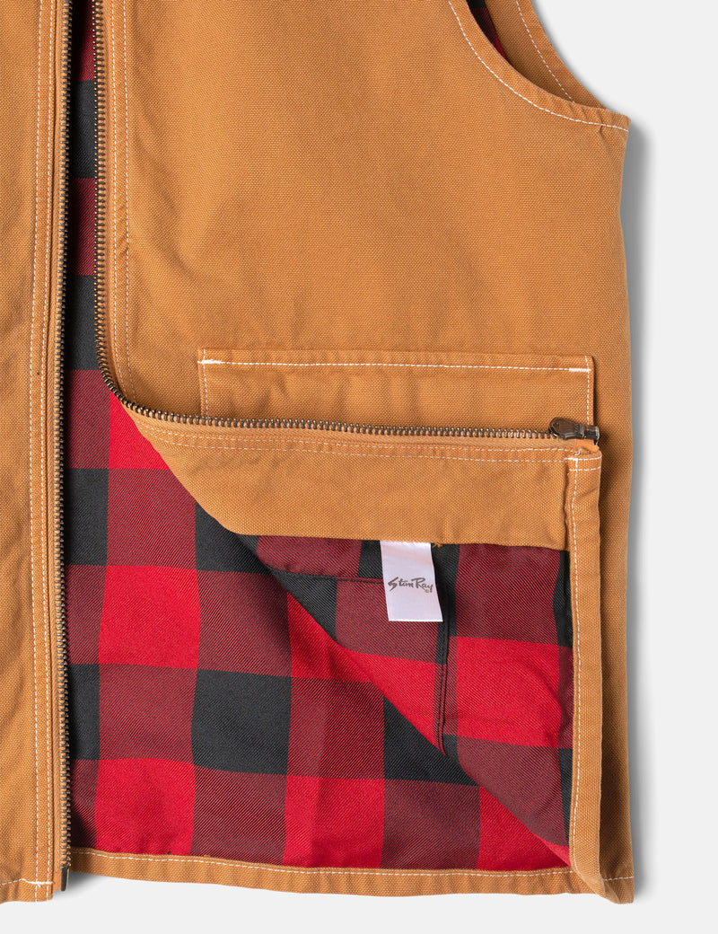Gilet Stan Ray Works (Duck Canvas) - Marron