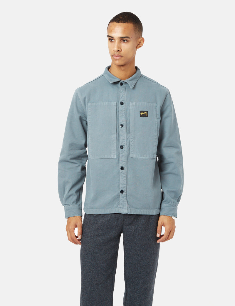 Chemise Stan Ray Prison (Duck Canvas) - Battle Grey