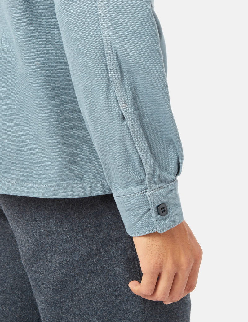 Chemise Stan Ray Prison (Duck Canvas) - Battle Grey
