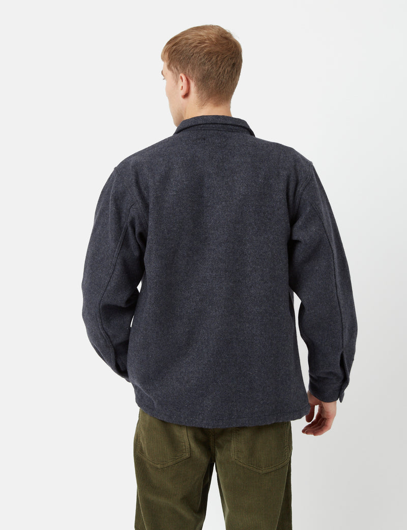 Chemise Stan Ray CPO (Laine) - Gris Moyen
