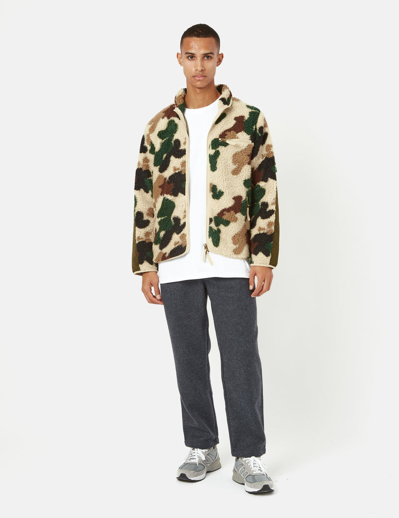Polaire à poils longs Stan Ray (toile de canard) - Camo Green