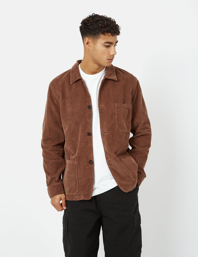 Portuguese Flannel Labura Jacket (Corduroy) - Brown