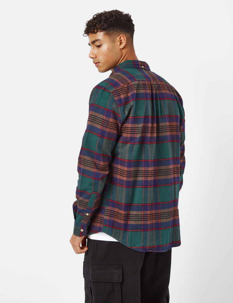 Portuguese Flannel Otton Shirt - Green