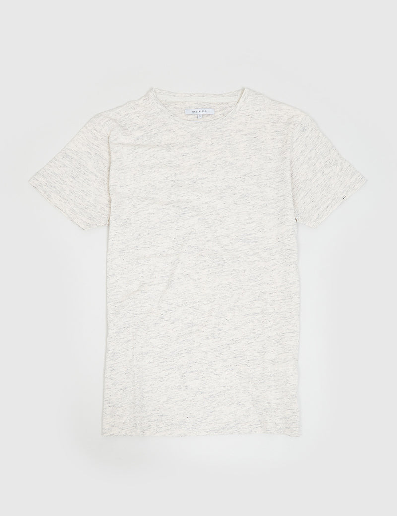 Bellfield Alston Injected Slub T-Shirt - White
