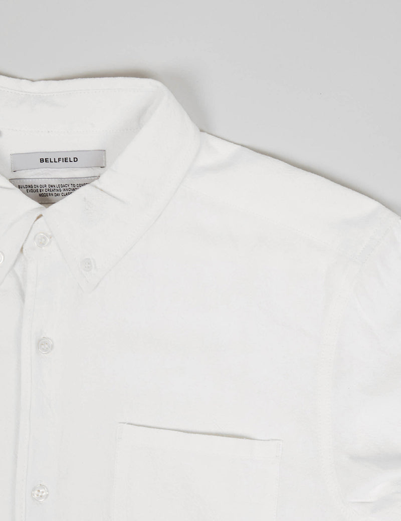Bellfield Connaught Long Sleeve Shirt - White